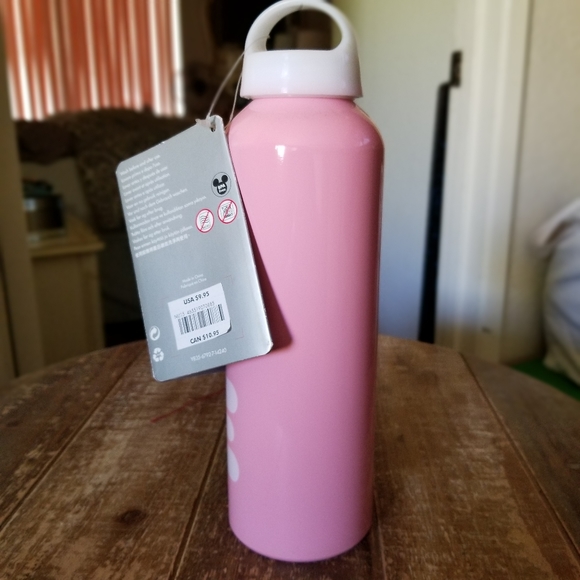 NWT- Minnie Mouse Water Bottle & Carrier - Picture 3 of 5